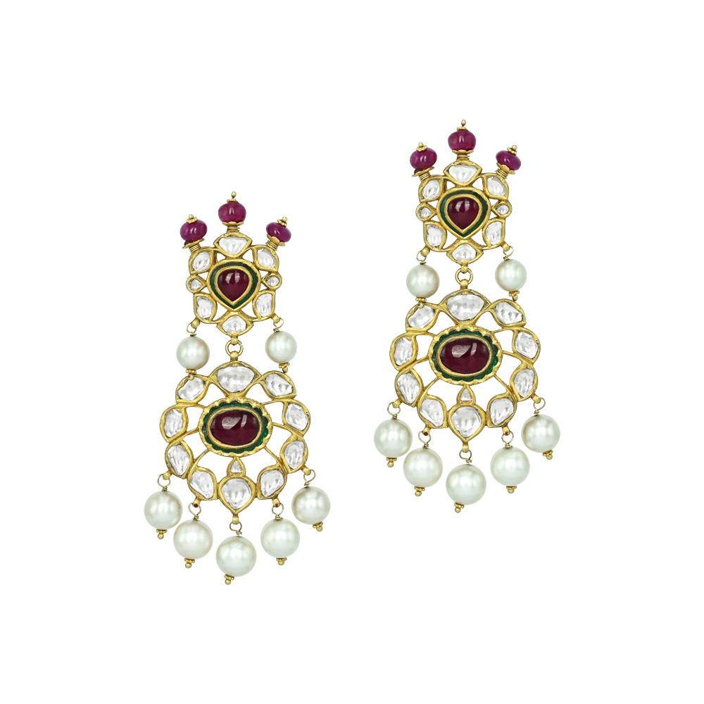 Earring with (NKCS0033-KMNE2889) Necklace